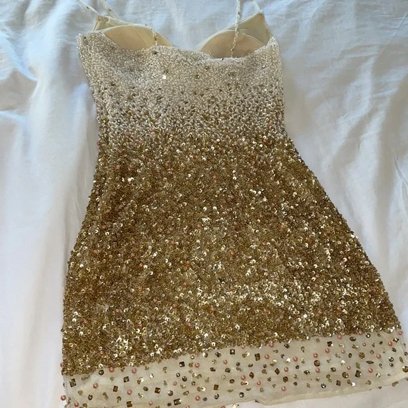Birthday dress Musani couture sequin beaded dress - Picture 15 of 16